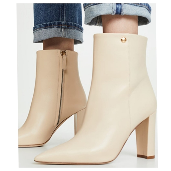 TORY BURCH Penelope 90mm Pointy Toe Ankle Bootie - Picture 2 of 10